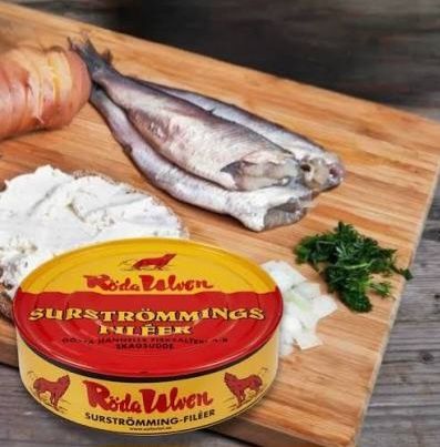 Kiszone śledzie surströming 400g