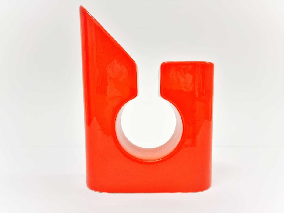 Vaso Cerâmica Space Age - Sele Arte, Italia anos 70