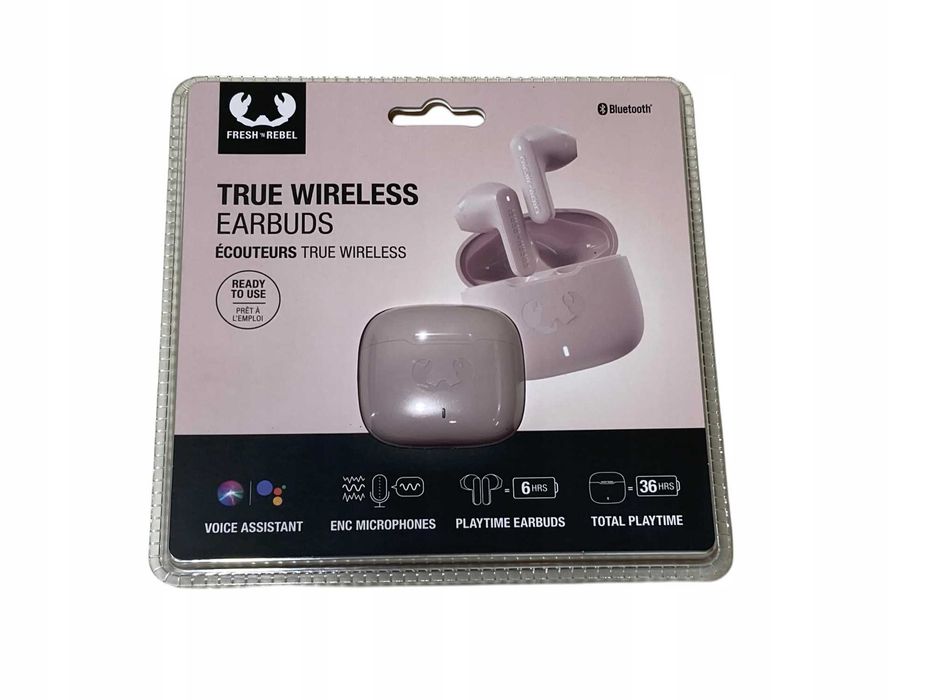 Słuchawki bezprzewodowe douszne Fresh 'nRebel 3ATW1200SP v1 001 różowe