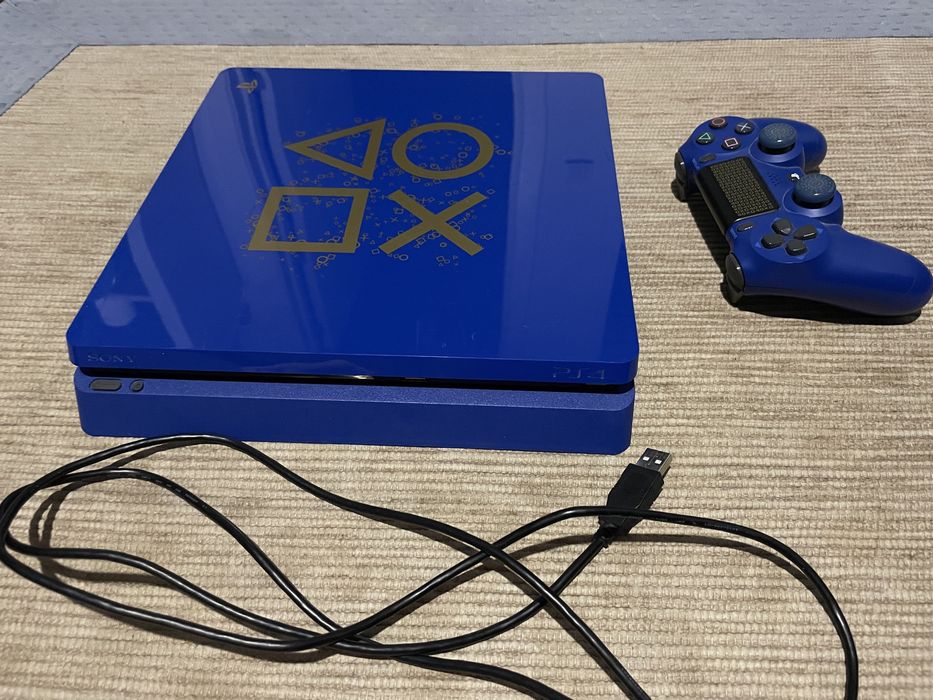 Playstation4 slim 500GB+2 comandos+carregador