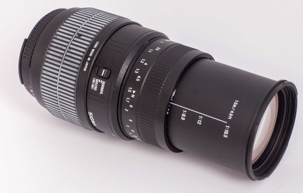 Objetiva para Nikon 70-300mm(105-450mm) autofocus