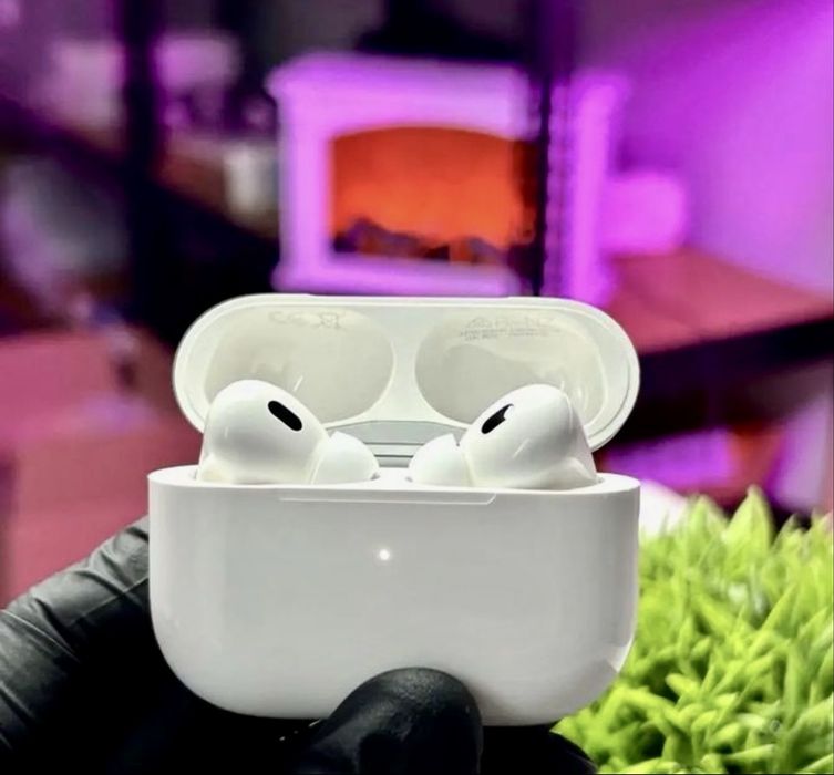 AirPods Pro 2 ANC | Bluetooth навушники для iPhone та Android + ЧОХОЛ