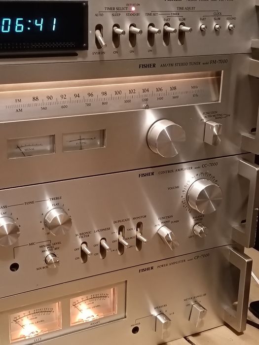 Fisher 7000 hi fi стерео система
