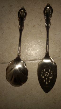 Colheres banhadas a prata