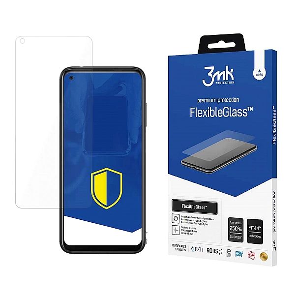 Szkło hybrydowe 3mk FlexibleGlass™ na HTC Desire 22 Pro