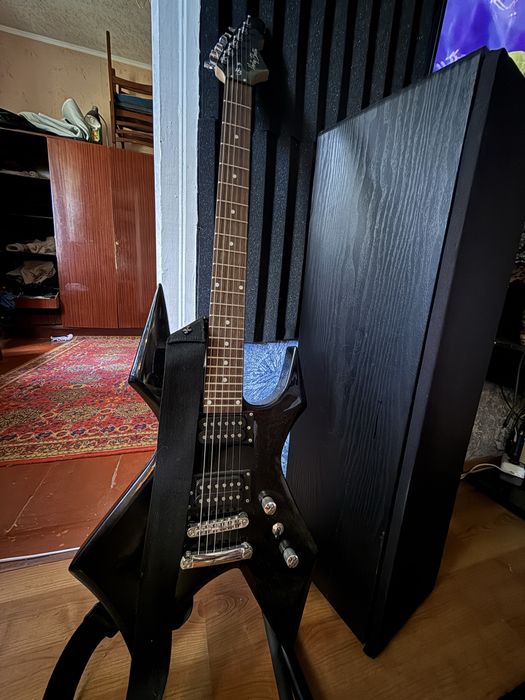 Электрогитара Harley Benton WL-20BK Rock Series Warlock