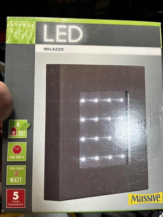 Plafond candeeiro de LED exterior interior