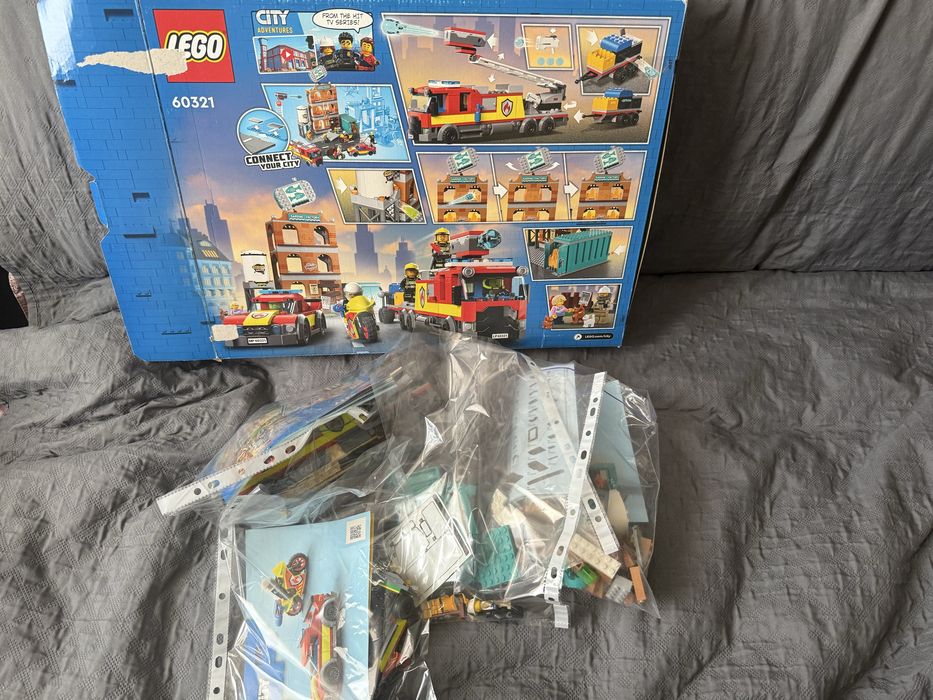 Lego city пожежна команда  60321