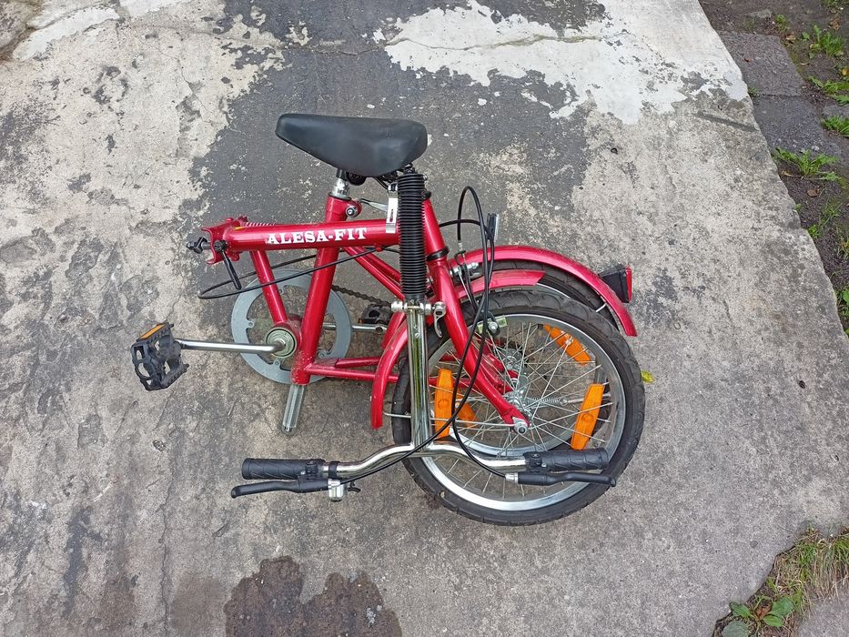 Rower Turystyczny Składany, Rower Mini Składany Koła 16