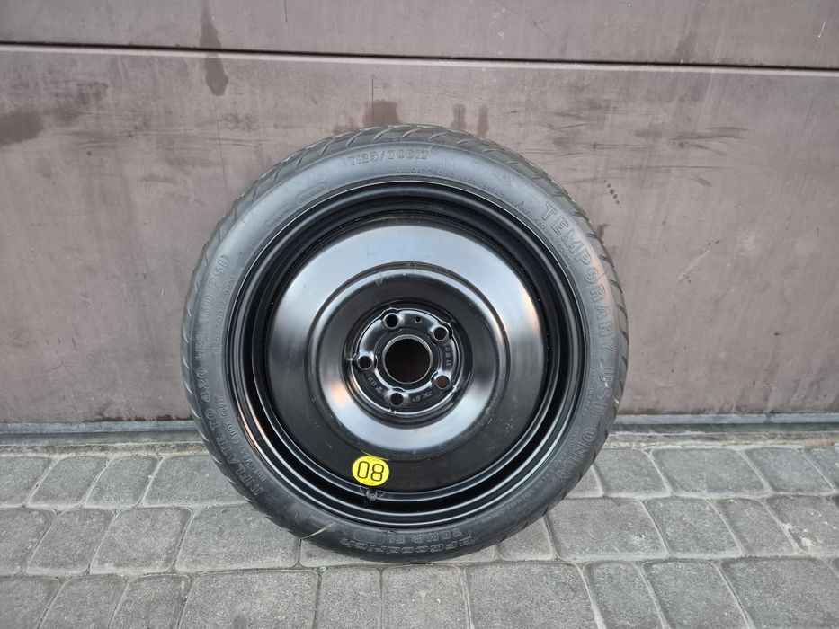 Koło zapasowe dojazdowe nowe 17x114.3 et39