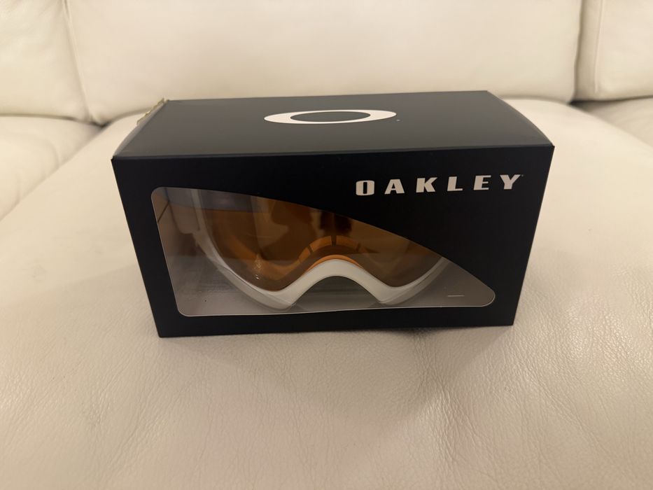 Nowe Gogle Narciarskie Oakley O-Frame 2.0 PRO Anti-fog Białe