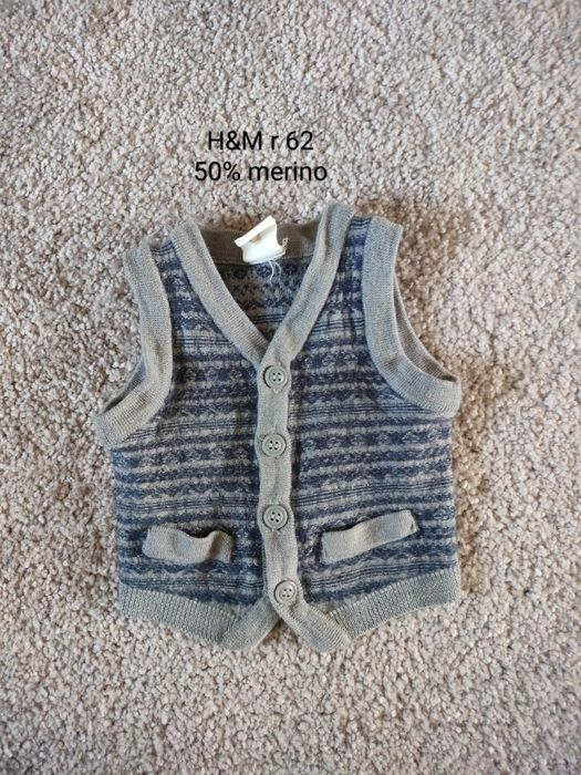 Kamizelka merino H&M 62