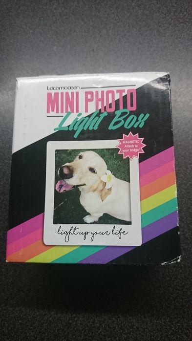 ramka na zdjęcie podświetlana, mini photo light box, locomocean