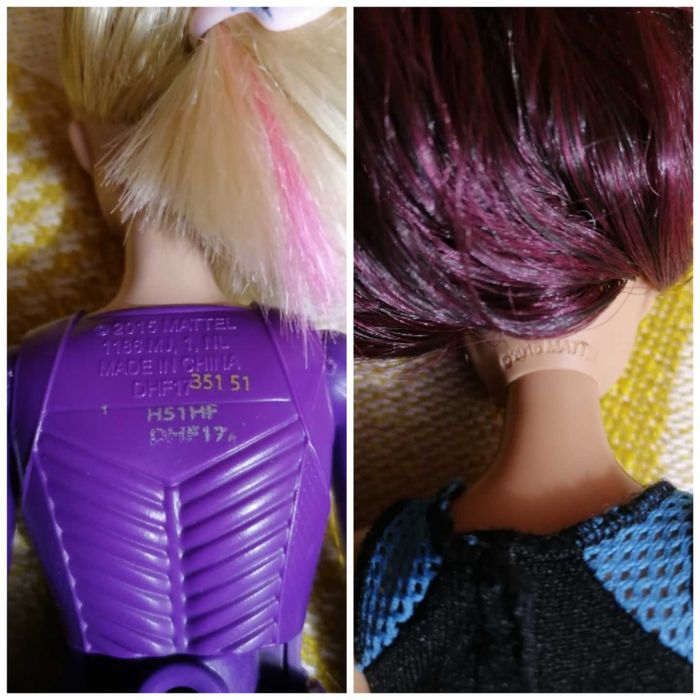 Barbie куклы. Велосипед детский. Кубики. Кошечка-пищалка