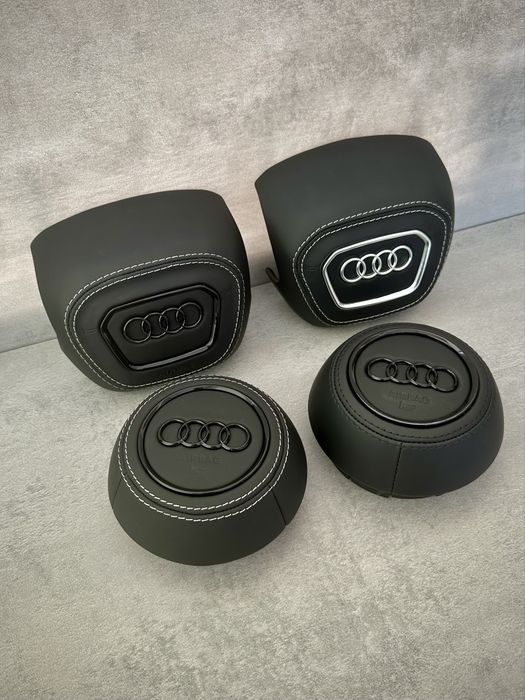 Кожаная крышка подушки безопасности airbag AUDI a3 a4 a5 b9 и тд..