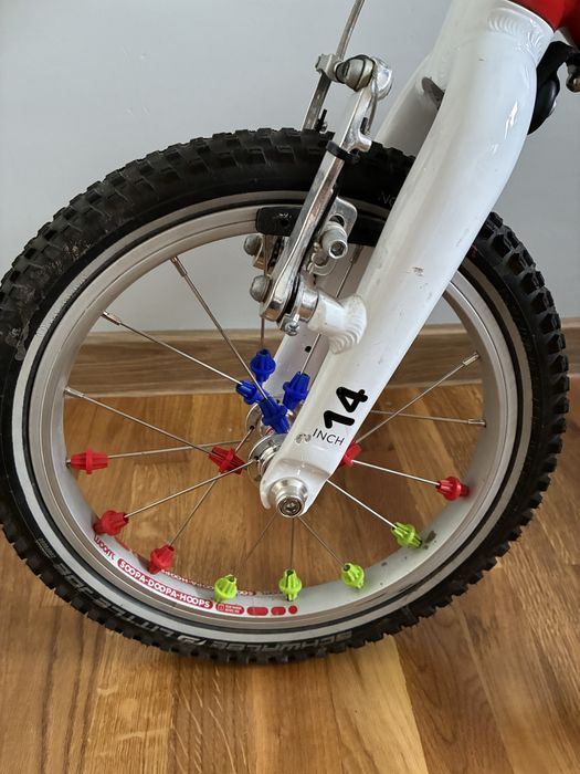 Rower dziecięcy Woom 2 czerwony aluminiowy