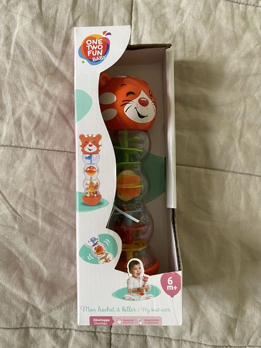 Grzechotka tygrysek One Two Fun