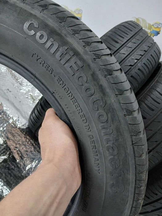 Шини Continental 195/65R15. 4шт. Літо (2021 рік