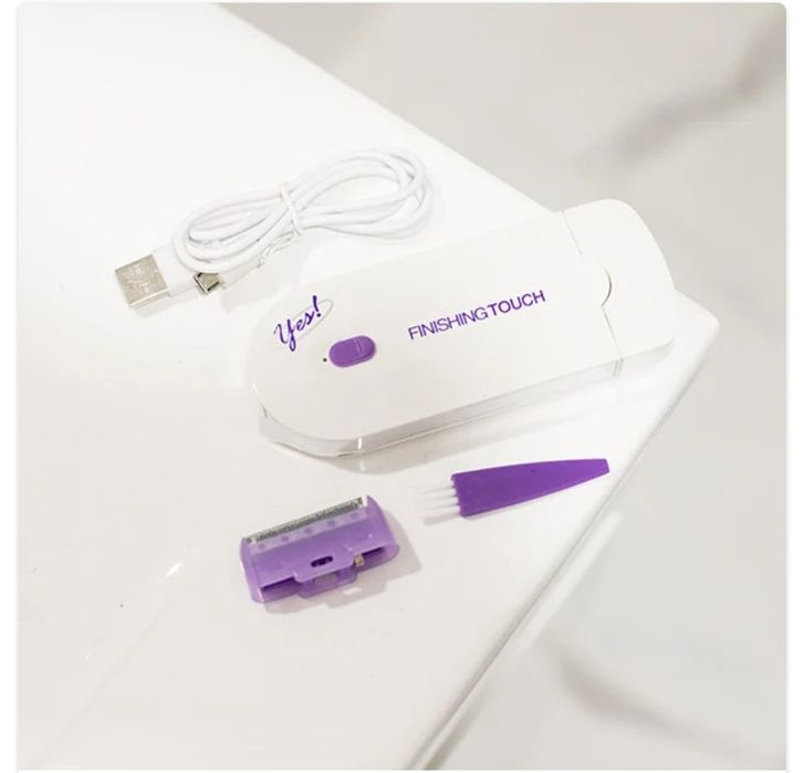 Depilador indolor de cabo de carregamento