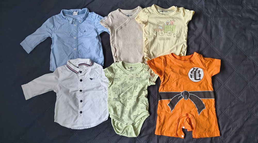 Paka ubranek dla chłopca r68