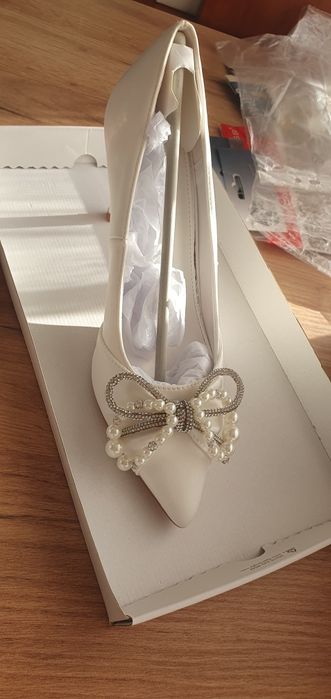 туфлі весільні р. 35