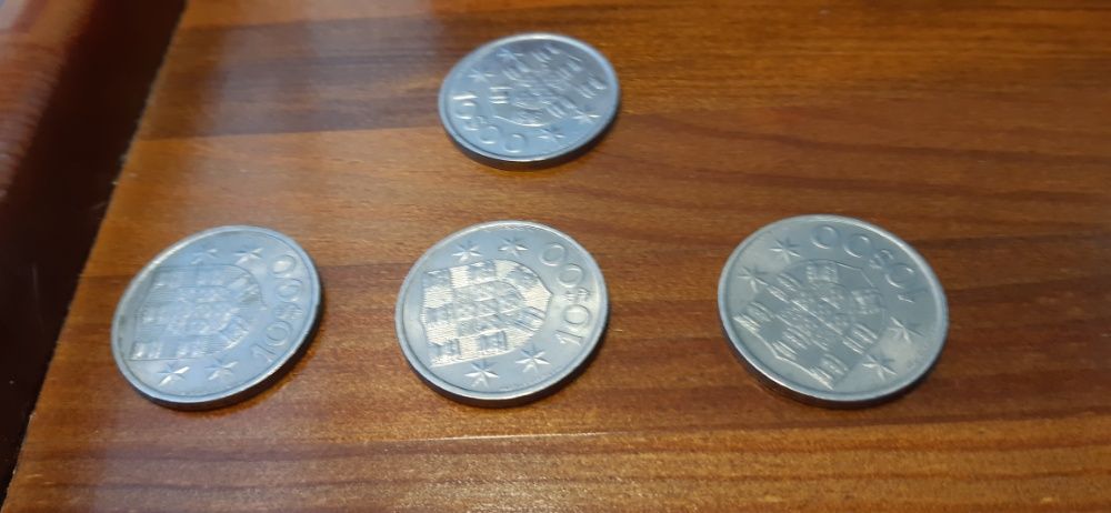 10 Escudos 1972e73, 1987a98 (26 moedas)