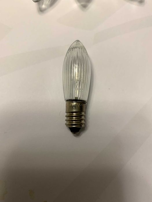 Лампочка цоколь Е-10 10-55V  для гирлянд та світильників диодная LED