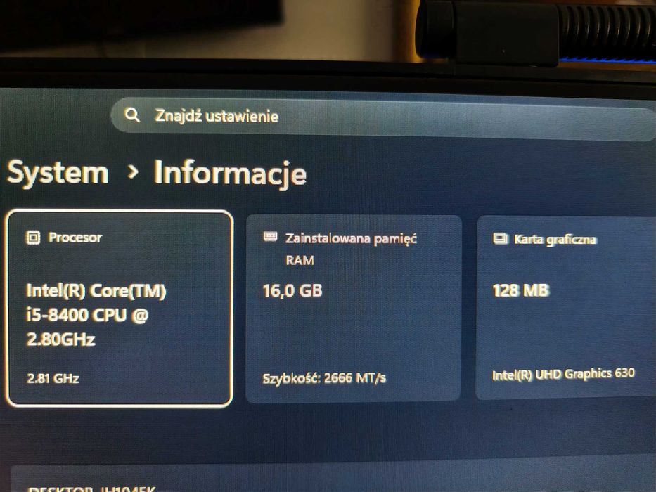 Komputer AiO Lenovo M920z All in One