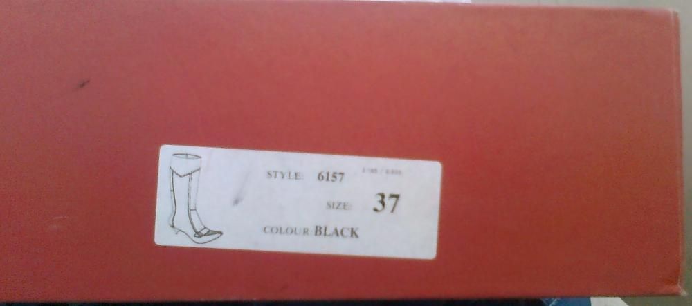 Сапоги кожа (Испания) 36 разм.