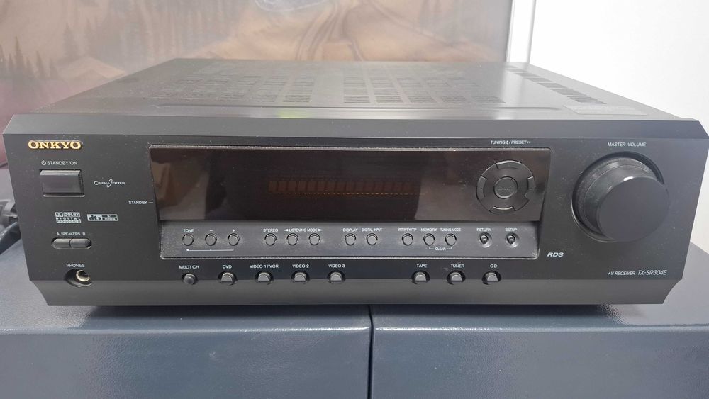 Onkyo TX-SR304E amplituner AV 5.1 + pilot sprawny (421)