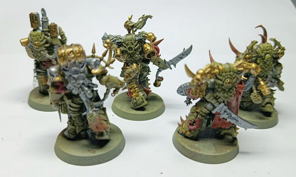 5X PLAGUE MARINE #1 Death Guard Dark Imperium Warhammer 40k