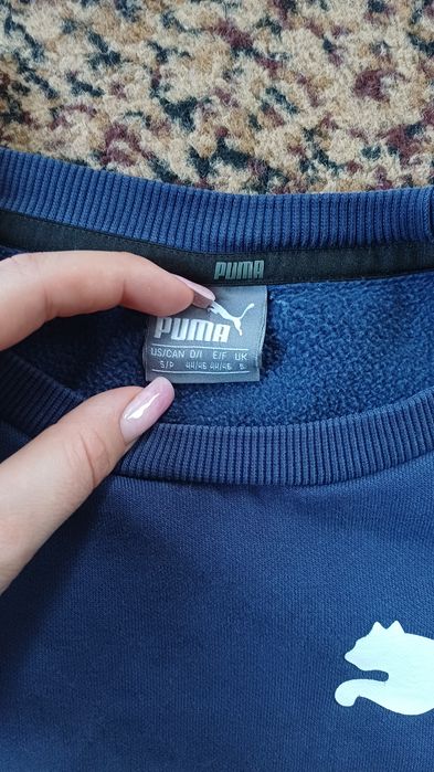 світшот "Puma" синій