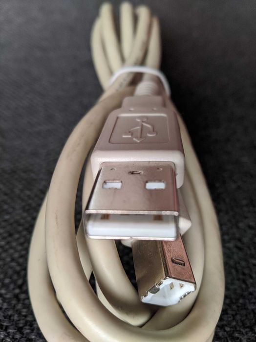 Кабель для принтера/сканера, толстый, 1,85 м (USB Type A - USB Type В)