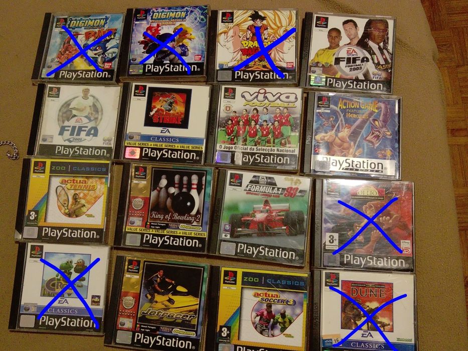 Jogos PS1 Originais –  Clássicos Retro