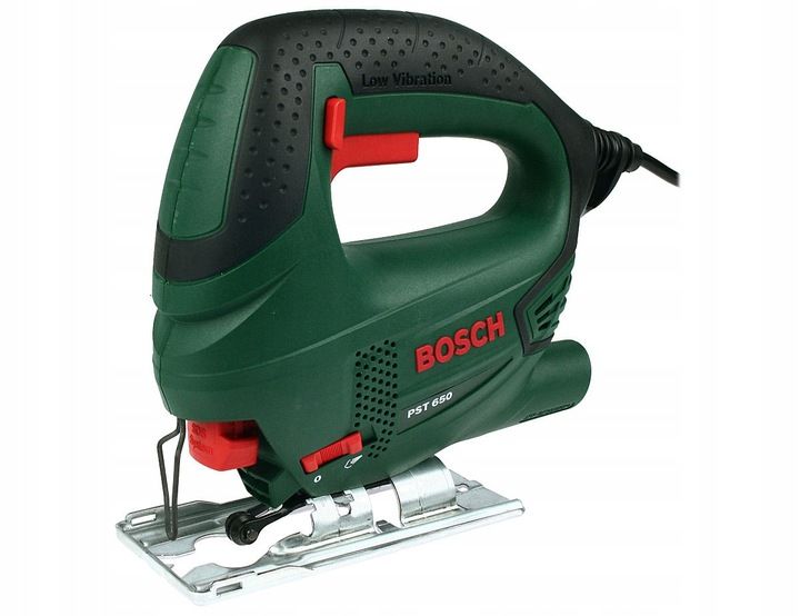 Wyrzynarka 500w Pst 650 Bosch Walizka + 10 Brzeszczotów