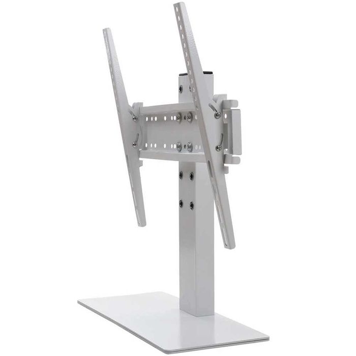 Стійка для телевізора 32" 40" 42" 43" 46" 50" 55" настільна SECTOR T11 WHITE Кронштейн кріплення тримач підставка для телевізора на стіл