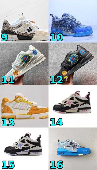 ВСІ КОЛЬОРИ‼️ Кросівки Louis Vuitton Trainer, Skate, swarowski / 36-46