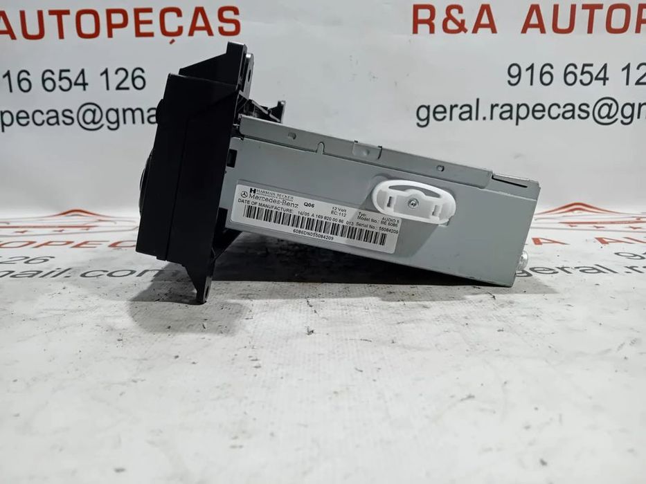 Auto Rádio Mercedes Class A W169A169820086013 Original
