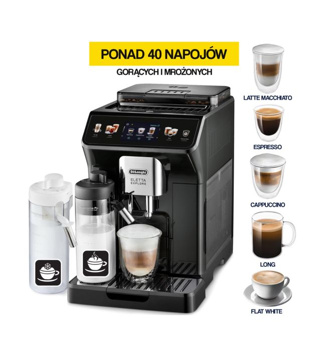 Кавоварка DELONGHI Eletta Explore ECAM450.55.G