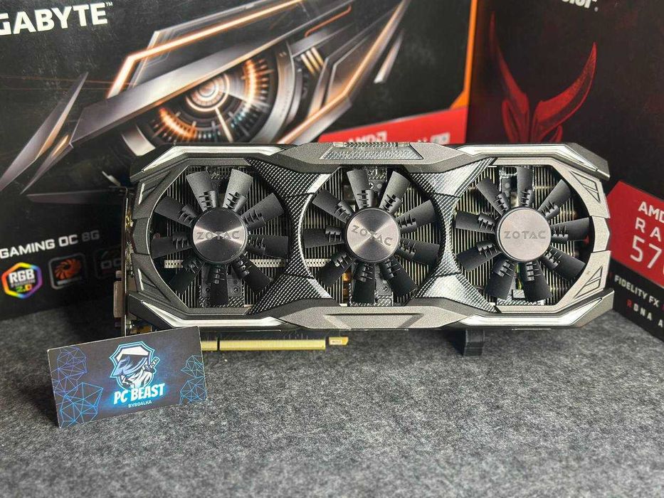 Zotac GTX 1070 Ti AMP Extreme 8GB | ТОП Охолодження | Гарантія 90 днів