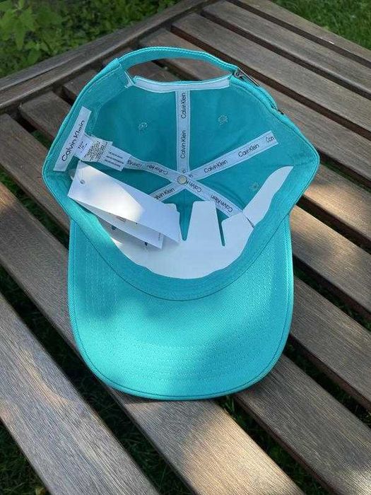 Новая кепка calvin klein бейсболка (ck бирюзовый cap) с америки