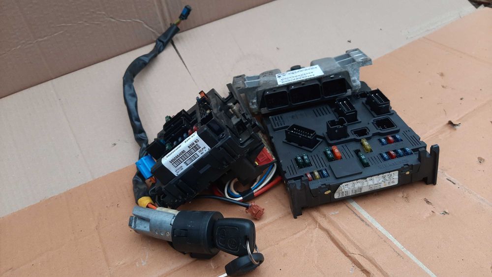 zestaw startowy peugeot 206 1.4 8V benzyna bsm b3