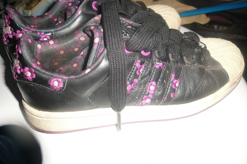 Adidas trampki, tenisówki, adidasy   38  wewn. 24,5 cm + klapki gratis