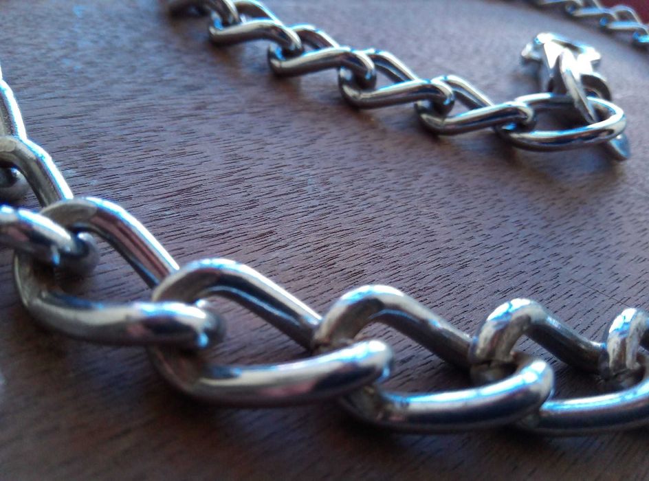 Trela de corrente para cão grande