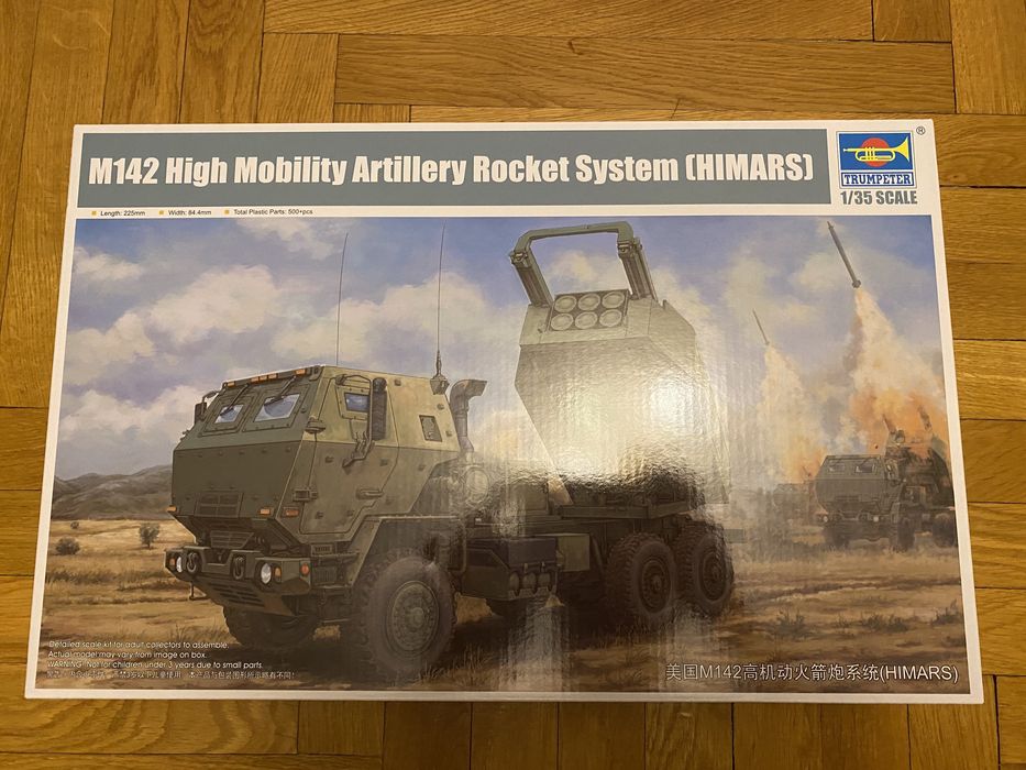 1:35 Сборная модель Trumpeter M142 Himars 01041: 3 500 грн ...