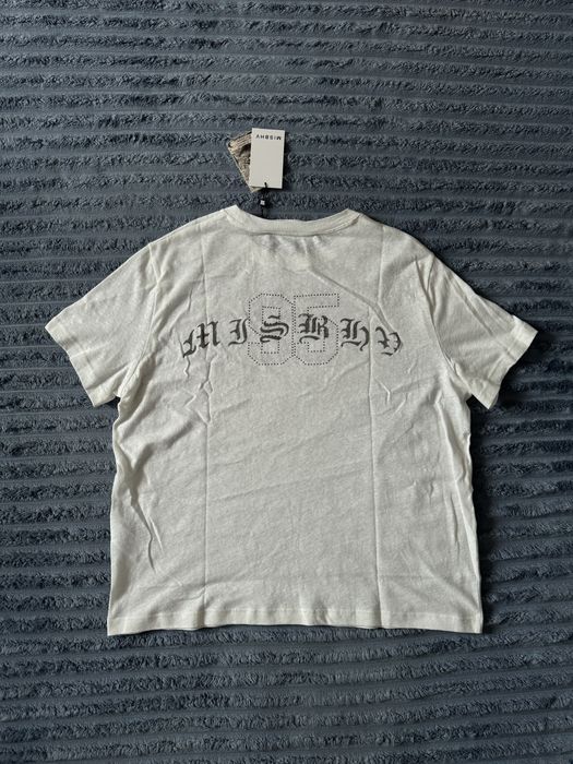 MISBHV T-Shirt with print and shimmering sequins