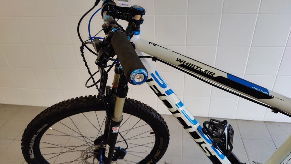 Bicicleta Focus whistler com upgrades