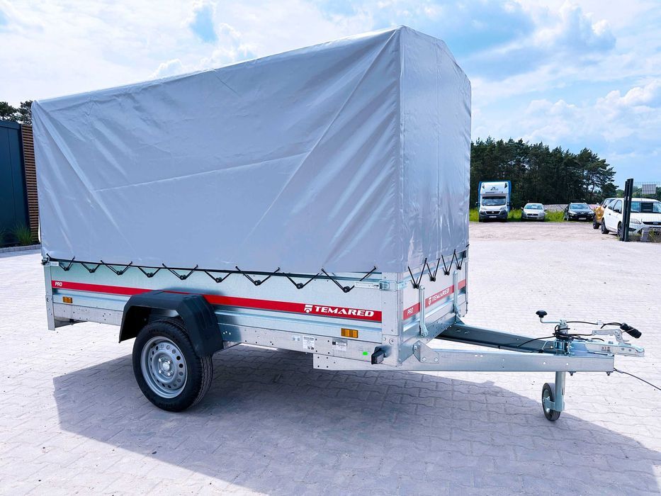NOWA przyczepka 264 x 126 + PLANDEKA 110 cm - TEMARED PRO 2612