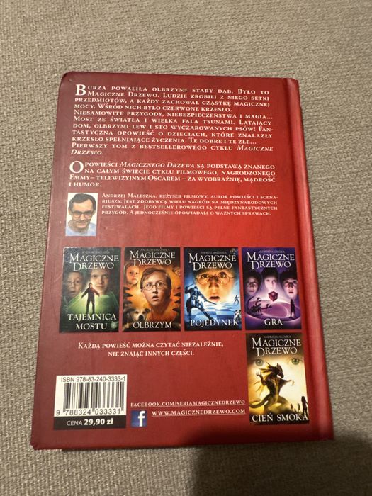 książka z serii Magiczne drzewo - Czerwone krzesło Andrzej Maleszka