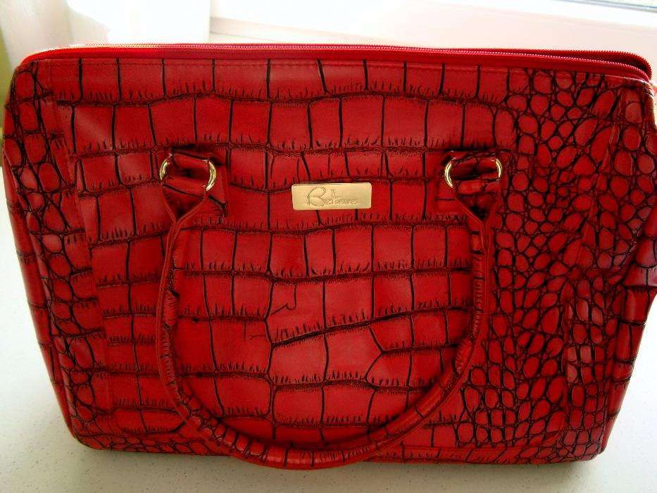 torba miejska duża - imitacja skóry węża